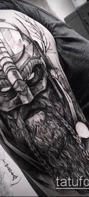 фото тату богатырь (strong man tattoo) (значение) — пример рисунка — 011 tatufoto.com