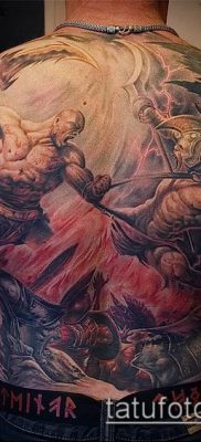 фото тату богатырь (strong man tattoo) (значение) — пример рисунка — 025 tatufoto.com