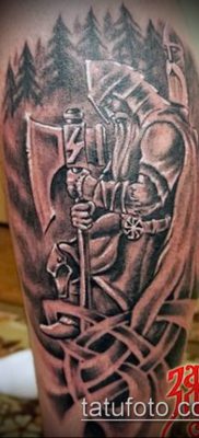 фото тату богатырь (strong man tattoo) (значение) — пример рисунка — 032 tatufoto.com