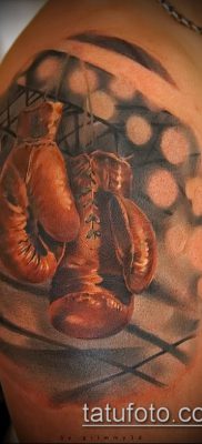 фото тату боксерские перчатки (Tattoo) (значение) — пример рисунка — 007 tatufoto.com