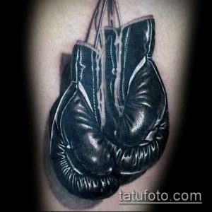 фото тату боксерские перчатки (Tattoo) (значение) - пример рисунка - 036 tatufoto.com