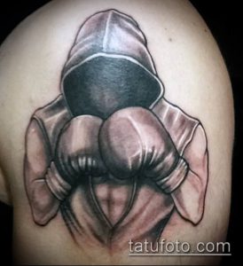 фото тату боксерские перчатки (Tattoo) (значение) - пример рисунка - 037 tatufoto.com
