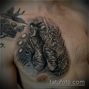 фото тату боксерские перчатки (Tattoo) (значение) - пример рисунка - 039 tatufoto.com