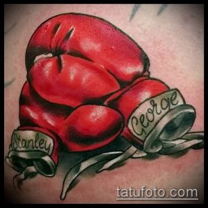 фото тату боксерские перчатки (Tattoo) (значение) - пример рисунка - 040 tatufoto.com