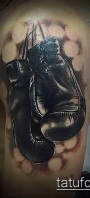 фото тату боксерские перчатки (Tattoo) (значение) — пример рисунка — 046 tatufoto.com