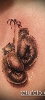 фото тату боксерские перчатки (Tattoo) (значение) — пример рисунка — 050 tatufoto.com