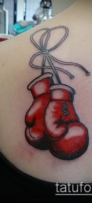 фото тату боксерские перчатки (Tattoo) (значение) — пример рисунка — 069 tatufoto.com