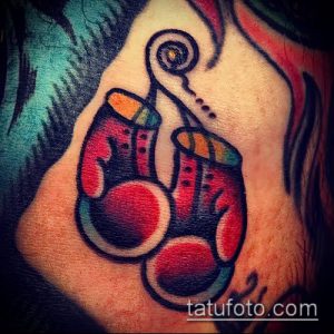фото тату боксерские перчатки (Tattoo) (значение) - пример рисунка - 070 tatufoto.com