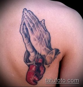 фото тату боксерские перчатки (Tattoo) (значение) - пример рисунка - 071 tatufoto.com