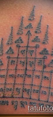 тату буддийские №691 — прикольный вариант рисунка, который легко можно использовать для переработки и нанесения как Buddhist Tattoos