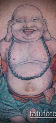 тату буддийские №489 — эксклюзивный вариант рисунка, который удачно можно использовать для переделки и нанесения как тату в буддийском стиле
