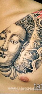 тату буддийские №990 — эксклюзивный вариант рисунка, который успешно можно использовать для переработки и нанесения как Buddhist Tattoos