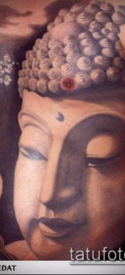 тату буддийские №955 — прикольный вариант рисунка, который удачно можно использовать для доработки и нанесения как тату буддийские мантры