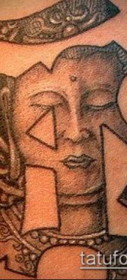тату буддийские №396 — эксклюзивный вариант рисунка, который успешно можно использовать для преобразования и нанесения как тату буддийские мантры