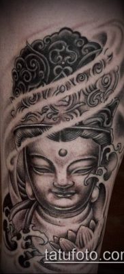тату буддийские №744 — классный вариант рисунка, который удачно можно использовать для доработки и нанесения как тату буддийский узел