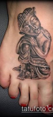 тату буддийские №592 — интересный вариант рисунка, который легко можно использовать для переделки и нанесения как тату в буддийском стиле
