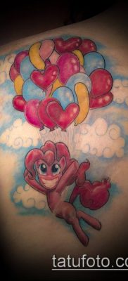 фото тату воздушный шар (Balloon tattoo) (значение) — пример рисунка — 246 tatufoto.com