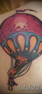 фото тату воздушный шар (Balloon tattoo) (значение) — пример рисунка — 249 tatufoto.com