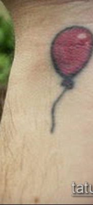 фото тату воздушный шар (Balloon tattoo) (значение) — пример рисунка — 294 tatufoto.com