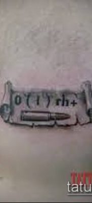 фото тату группа крови (Blood type Tattoo) (значение) — пример рисунка — 027 tatufoto.com