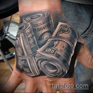 фото тату деньги (Tattoo money) (значение) - пример рисунка - 005 tatufoto.com