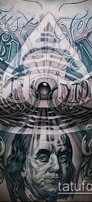 фото тату деньги (Tattoo money) (значение) — пример рисунка — 032 tatufoto.com