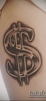 фото тату деньги (Tattoo money) (значение) — пример рисунка — 047 tatufoto.com