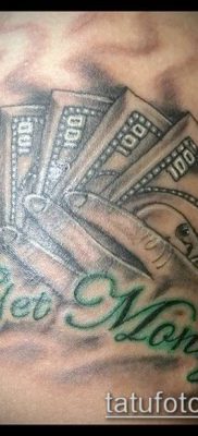 фото тату доллар (tattoo dollar) (значение) — пример рисунка — 005 tatufoto.com