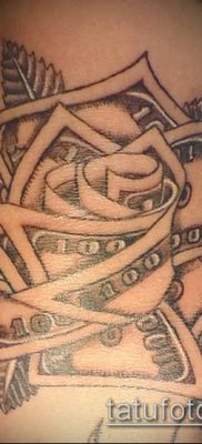 фото тату доллар (tattoo dollar) (значение) — пример рисунка — 023 tatufoto.com
