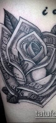 фото тату доллар (tattoo dollar) (значение) — пример рисунка — 037 tatufoto.com