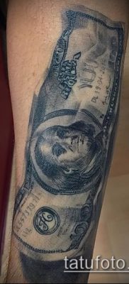 фото тату доллар (tattoo dollar) (значение) — пример рисунка — 061 tatufoto.com