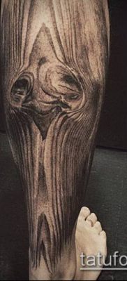 тату дотворк №655 — интересный вариант рисунка, который легко можно использовать для переделки и нанесения как тату дотворк на ноге