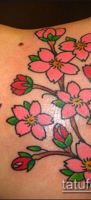 тату жасмин №140 — классный вариант рисунка, который удачно можно использовать для переделки и нанесения как тату жасмин на ноге