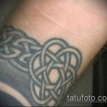 тату кельтика №464 - интересный вариант рисунка, который успешно можно использовать для доработки и нанесения как тату кельтика на руке