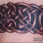 тату кельтика №945 - крутой вариант рисунка, который хорошо можно использовать для переработки и нанесения как Tattoo of the Celtic