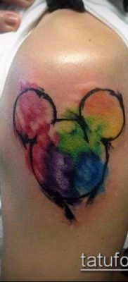 фото тату микки маус (Tattoo) (значение) — пример рисунка — 029 tatufoto.com