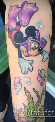 фото тату микки маус (Tattoo) (значение) — пример рисунка — 038 tatufoto.com