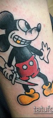 фото тату микки маус (Tattoo) (значение) — пример рисунка — 039 tatufoto.com