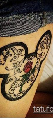 фото тату микки маус (Tattoo) (значение) — пример рисунка — 045 tatufoto.com