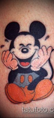 фото тату микки маус (Tattoo) (значение) — пример рисунка — 047 tatufoto.com