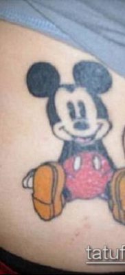 фото тату микки маус (Tattoo) (значение) — пример рисунка — 055 tatufoto.com