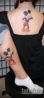 фото тату микки маус (Tattoo) (значение) — пример рисунка — 074 tatufoto.com