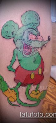 фото тату микки маус (Tattoo) (значение) — пример рисунка — 083 tatufoto.com