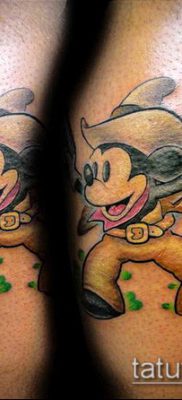 фото тату микки маус (Tattoo) (значение) — пример рисунка — 084 tatufoto.com