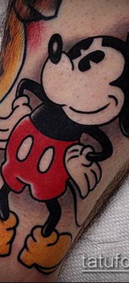 фото тату микки маус (Tattoo) (значение) — пример рисунка — 097 tatufoto.com