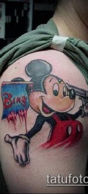 фото тату микки маус (Tattoo) (значение) — пример рисунка — 099 tatufoto.com