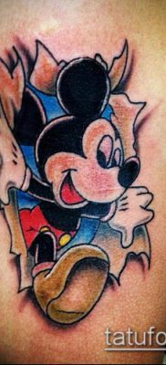 фото тату микки маус (Tattoo) (значение) — пример рисунка — 100 tatufoto.com