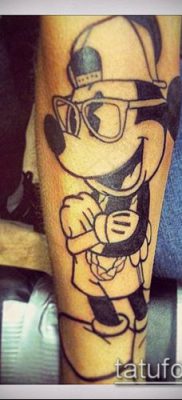 фото тату микки маус (Tattoo) (значение) — пример рисунка — 109 tatufoto.com