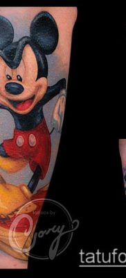 фото тату микки маус (Tattoo) (значение) — пример рисунка — 112 tatufoto.com