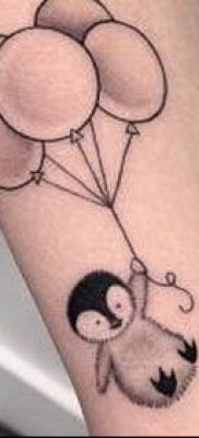тату минимализм №250 — прикольный вариант рисунка, который успешно можно использовать для доработки и нанесения как тату минимализм для девушки